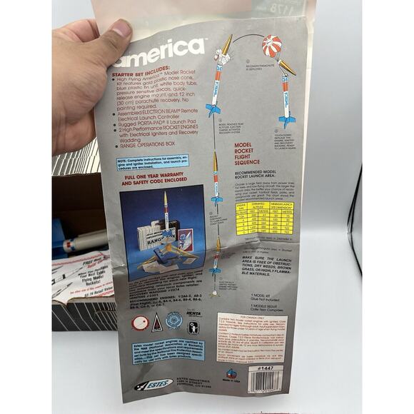 Vintage Estes Flying Model Starter Kit - Picture 8 of 12